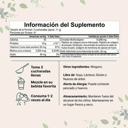 Colágeno Antienvejecimiento